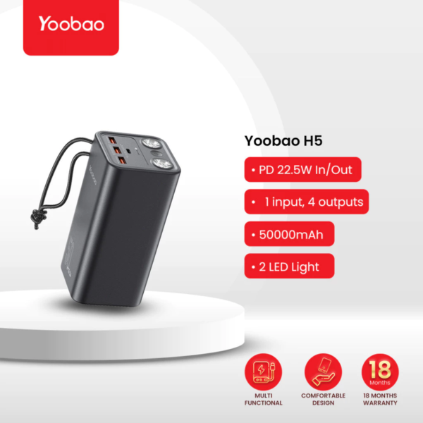 Yoobao-H5-Compact-PD-Quick-Charge-3.0-with-Huge-Capacity-Power.png Yoobao H5 Compact PD Quick Charge 3.0 with Huge Capacity Power Bank (50000mAh/22.5W)